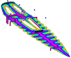 Simulation of infusion of the deck - click for animation